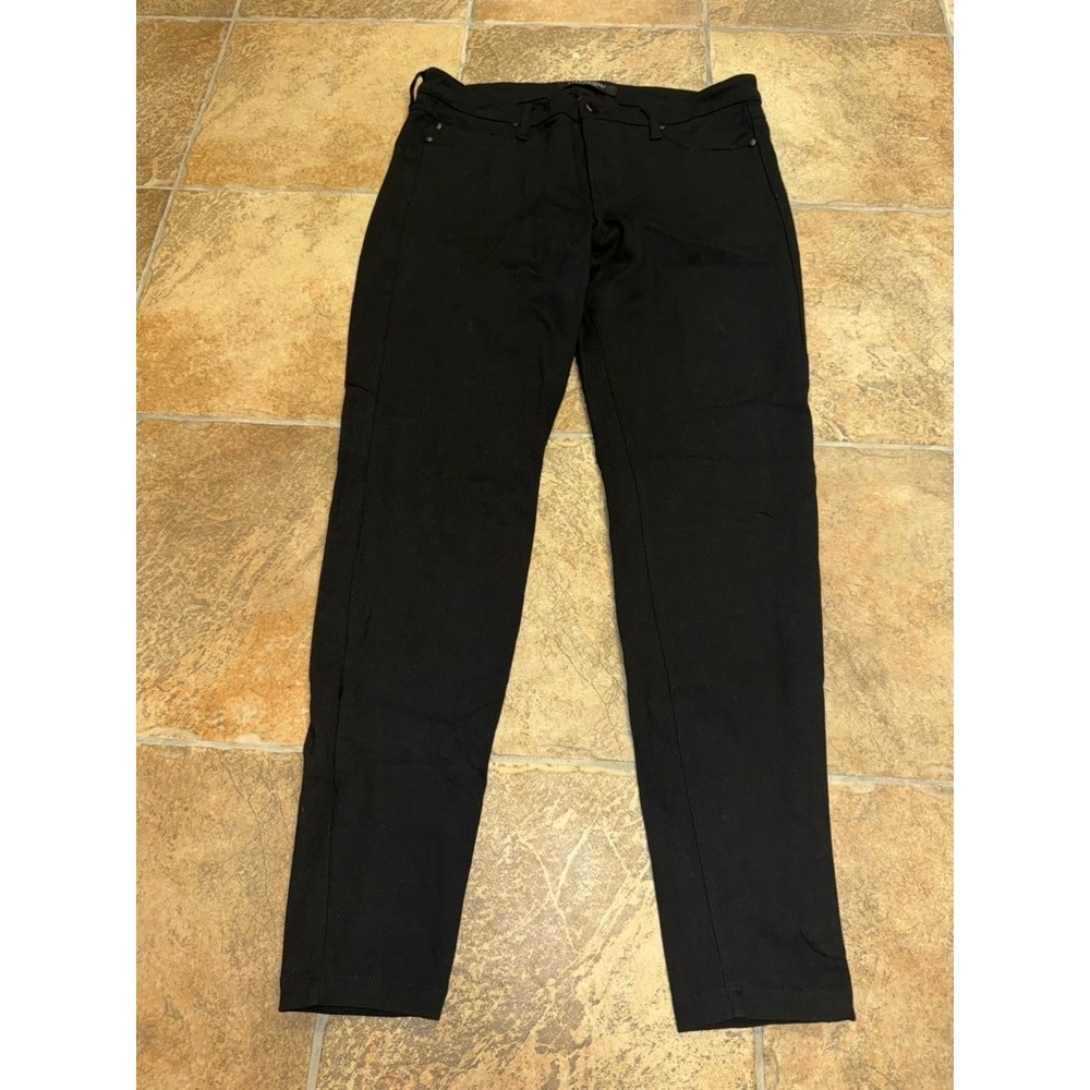 Liverpool Los Angeles Black Skinny Pants Womens 10/30 Stretch 5-Pocket Trousers